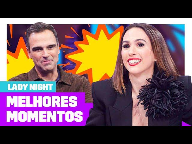 Os MELHORES MOMENTOS de Tadeu Schmidt e Tatá Werneck | Lady Night | Humor Multishow