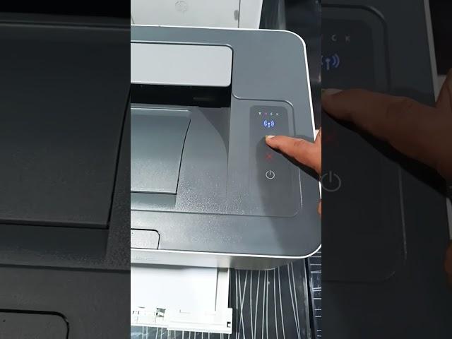 Hp Color Laser 150nw 150a How to print configuration test page #hp #hpprinters #configuracion