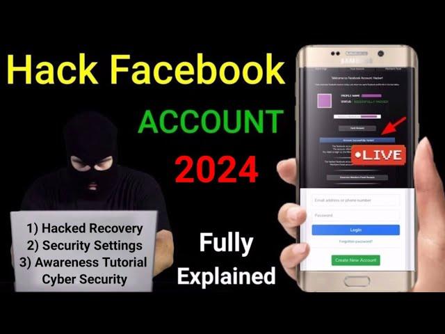 How to Hack Facebook Account Without Email and Phone Number 2024 | Possible or Not? Fully Explain