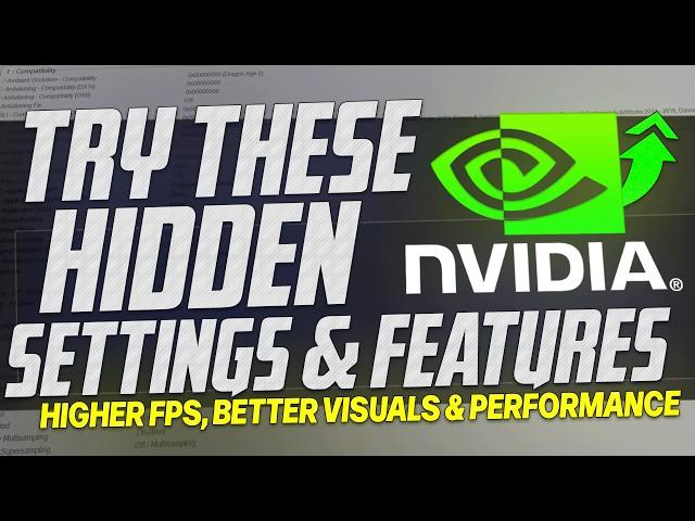  These HIDDEN Nvidia SETTINGS gain upto 20% MORE FPS & Lower latency, 𝙄𝙈𝙋𝙍𝙊𝙑𝙀 𝙂𝙍𝘼𝙋𝙃𝙄𝘾𝙎 