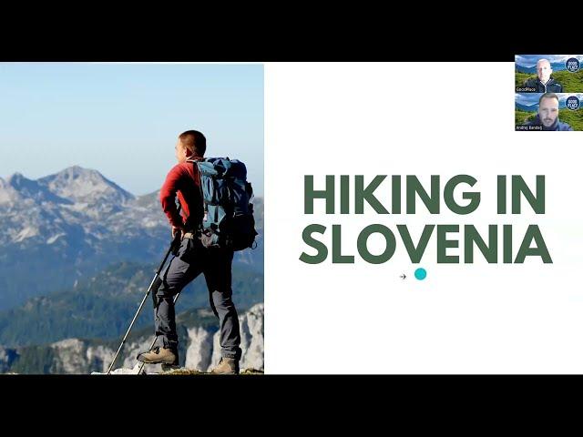 Hiking in Slovenia: webinar about hiking tours 2024