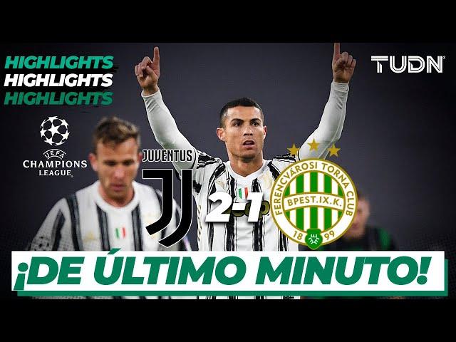 Highlights | Juventus 2-1 Ferencvaros | Champions League 2020/21-J4 | TUDN