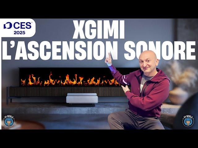 CES 2025 : XGIMI, L'Ascension Sonore (Écran Géant Rétractable Dolby Atmos !)