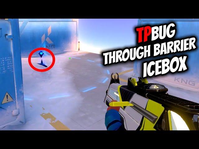 YORU Tp Through Barrier on ICEBOX - VALORANT Tips & Tricks