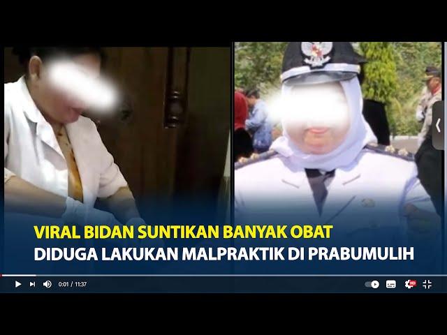 Viral Bidan Suntikan Banyak Obat Diduga Lakukan Malpraktik, Pasien Hingga Meninggal