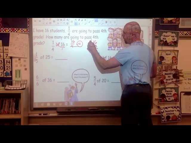 Fractions of sets using multiplication and division