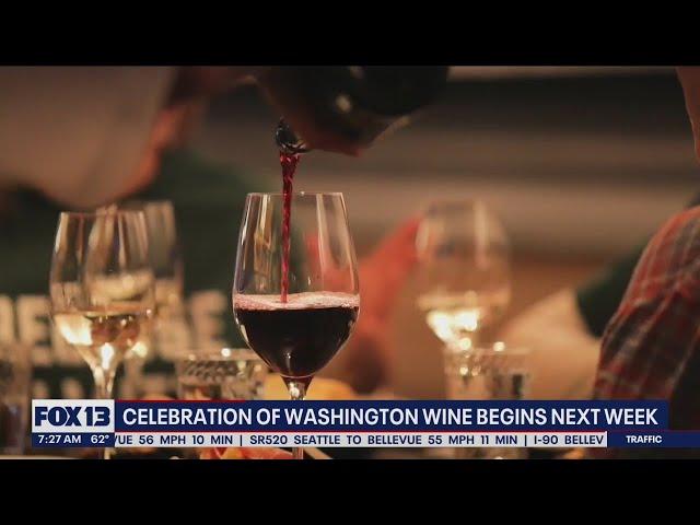 Wine Wednesday: Month-long celebration of WA wine starts next week | FOX 13 Seattle