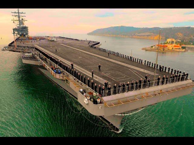 TOP 5 LARGEST AIRCRAFT CARRIERS in the World. TOP 5 LARGEST WARSHIPS.