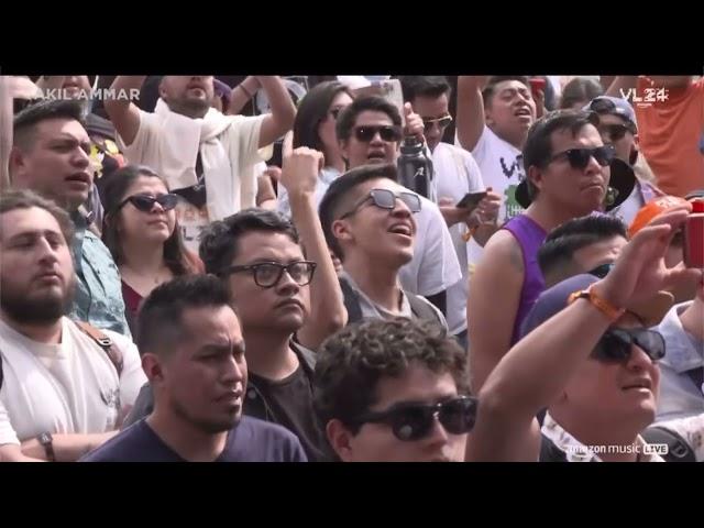 Akil Ammar Ft Ximbo - Policías en helicóptero en Vive Latino 2024