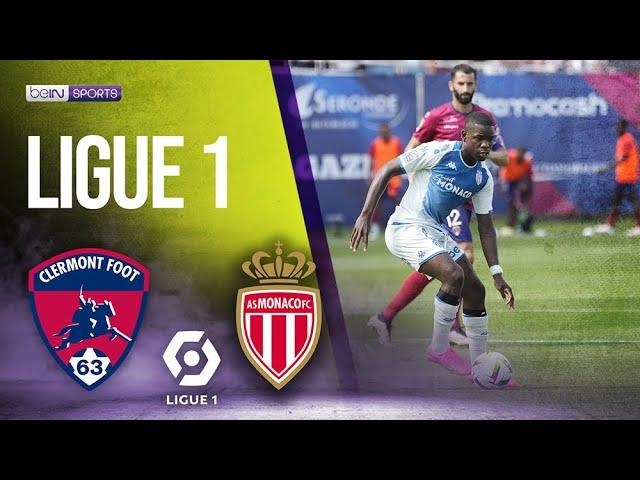 Clermont Foot vs Monaco | LIGUE 1 HIGHLIGHTS | 08/13/2023 | beIN SPORTS USA