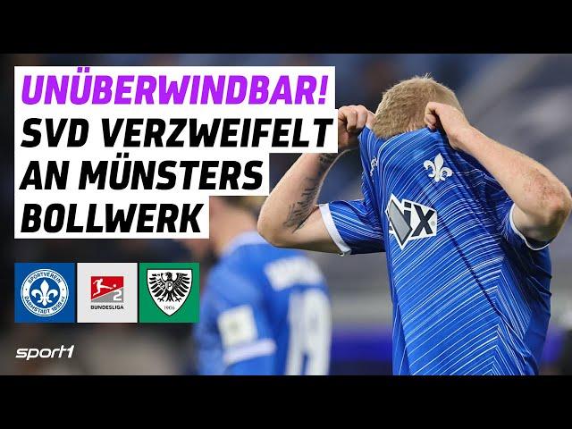 SV Darmstadt 98 - SC Preußen Münster | 2. Bundesliga Tore und Highlights 14. Spieltag