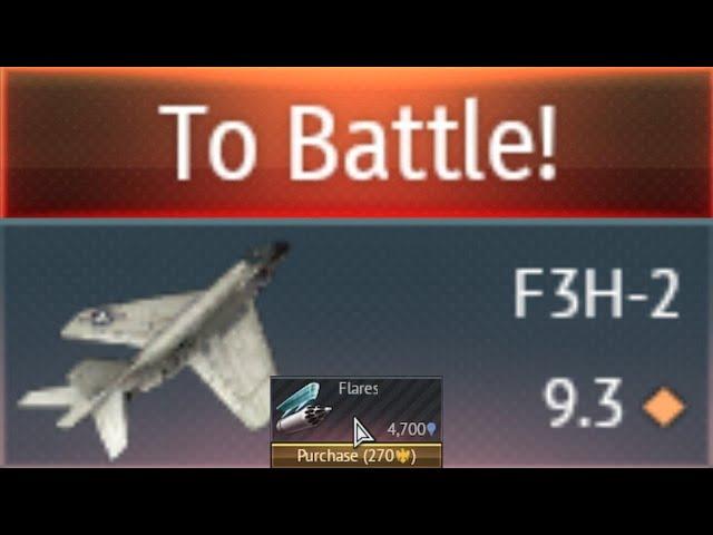 Stock grinding the F3H-2 Demon in 2024.