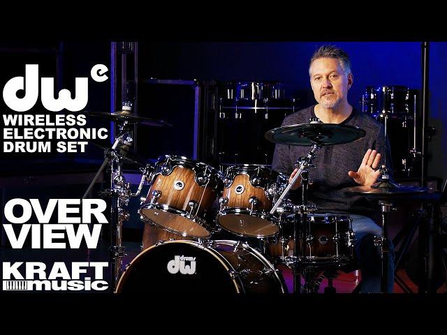 DWe Wireless Electronic Drums - Overview with Alan Arber