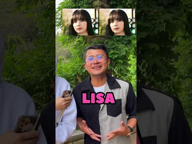 He LOVES Blackpink Lisa (FUNNY) #shorts