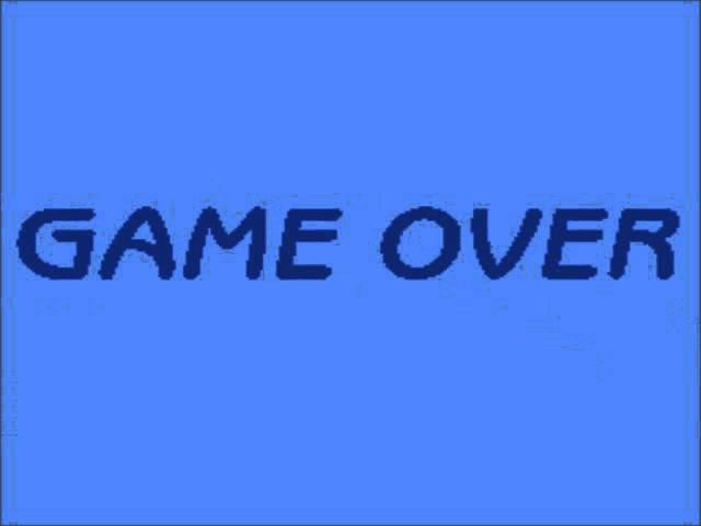 Sonic 3D Blast Game Over (Version Sega MegaDrive/Genesis)