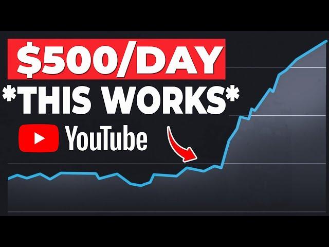 MAKE Money on YouTube in 5 Minutes ($500+/Day)