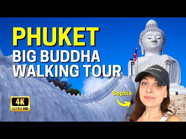 PHUKET THAILAND | BIG BUDDHA | WHITE BUDDHA | GREAT BUDDHA | VIRTUAL WALKING | ORIGINAL SOUNDS | 4K