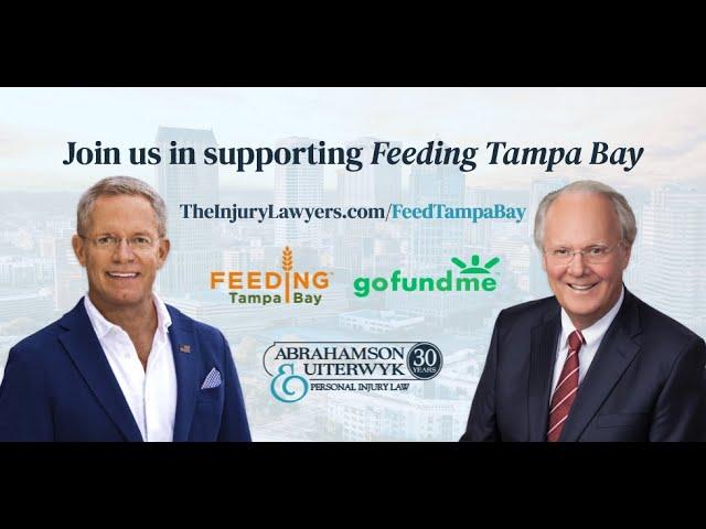 ABC ACTION NEWS: Abrahamson & Uiterwyk Helps Raise Over $60k for Feeding Tampa Bay