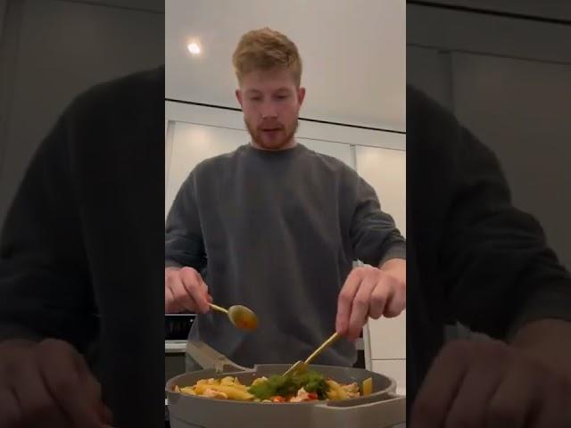 Cooking with Kevin De Bruyne  ‍