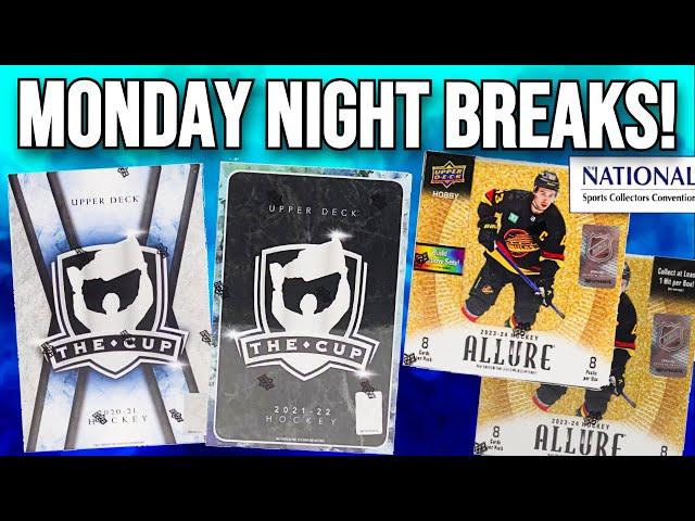 Monday Night Hockey Breaks !! - THE CUP, Allure& Mixers!!