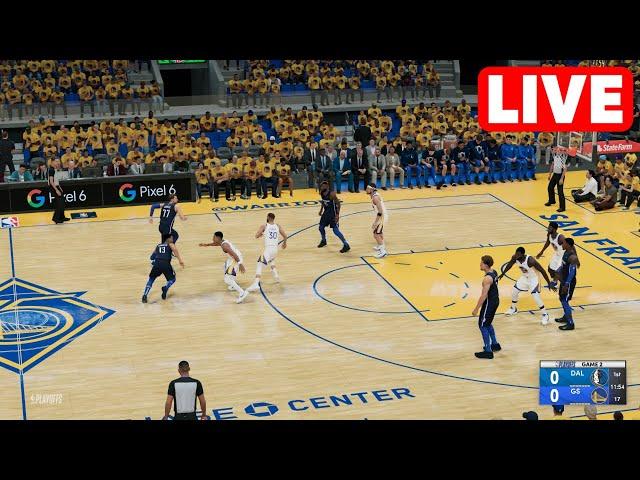 NBA LIVE Dallas Mavericks vs Golden State Warriors - 20th May 2022 | NBA Full Game - NBA 2K22