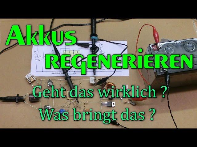 DIY: Akkus regenerieren