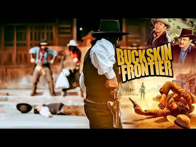 Buckskin Frontier  - Full Length Western Movie, Richard Dix, Jane Wyatt, | Superhit Movie | Pv Files