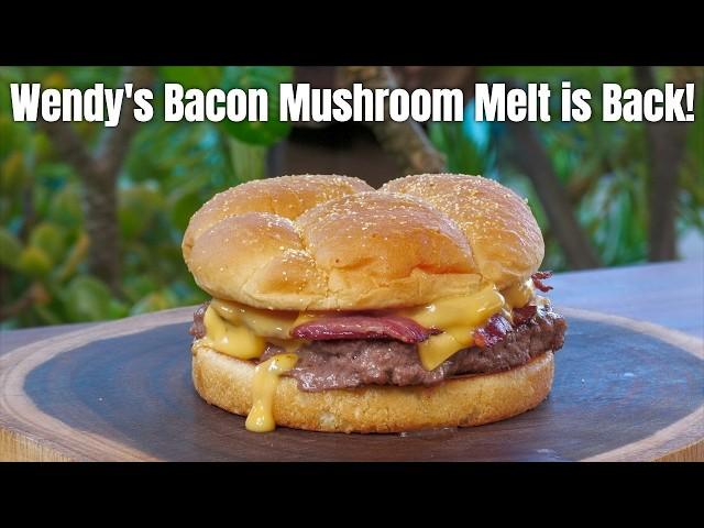 What's the Secret to Wendy's Iconic Bacon Mushroom Melt?