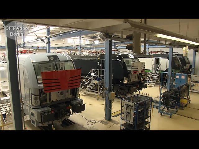 Vectron-Bau bei Siemens in München