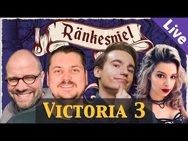 Victoria 3 im Ränkespiel: Mit Shurjoka, Maurice und RangerArea (Livestream-Aufzeichnung)