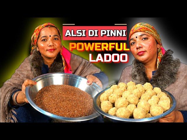 Alsi Pinni Recipe | How to make Alsi Ladoo