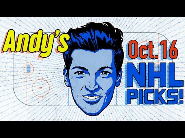 NHL Sniffs, Picks & Pirate Parlays Today 10/16/24 | Best NHL Bets w/Andy Francess