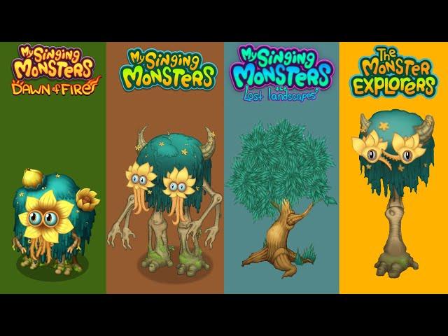 Dawn Of Fire Vs My Singing Monsters Vs Lost Landscapes Vs Monster Explorers | Redesign Comparisons