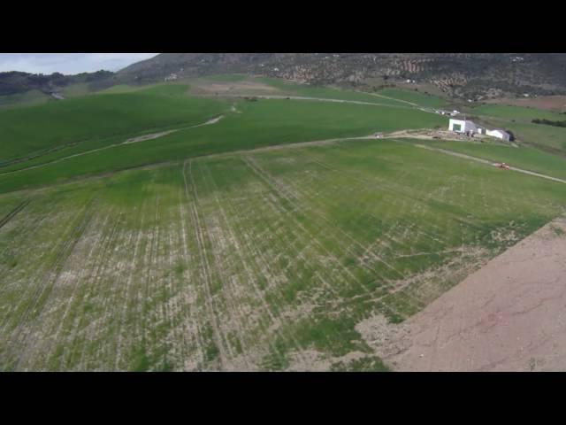 Paragliding from Sierra de Lijar, Spain on March 24th 2010