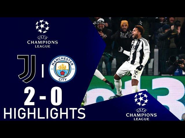 Gol di Weston McKennie | Juventus-Manchester City 2-0 | Gli Highlights | Champions League 2024/25