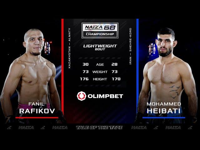 NAIZA 68: ФАНИЛЬ РАФИКОВ vs ПЕРС МОХАММЕД ХЭЙБАТИ! Mohammed Heibati vs Fanil Rafikov