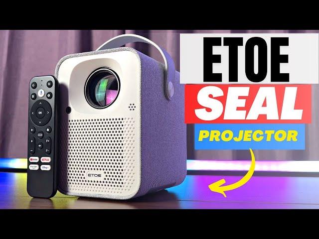 Android TV Portable Projector With Autofocus ETOE Seal  REVIEW