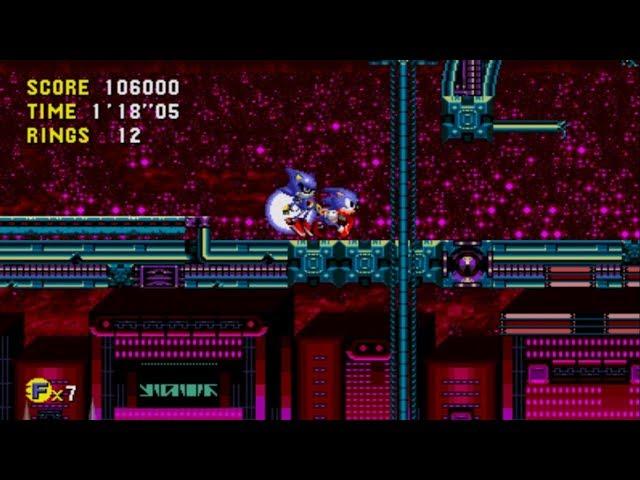 Metal Sonic was close but he failed! | Sonic CD - Sonic VS Metal Sonic - {Race}