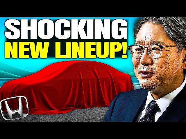 Honda CEO Announces 5 NEW Honda Models For 2025 & WOWS Everybody!