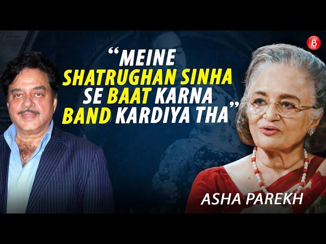 Asha Parekh Breaks Silence on Her Tiff with Shatrughan Sinha