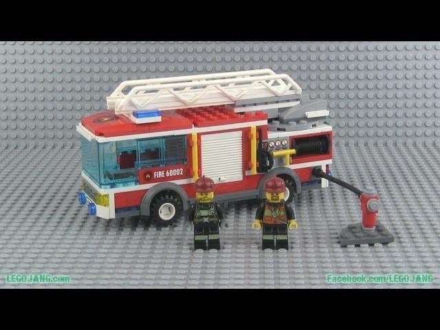 LEGO City Fire Truck 60002 build & review!