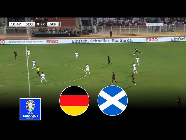 eFootball Pes 21 Gameplay | Germany vs Scotland (5-1) | Uefa Euro Cup 2024 | Full Match Streaming