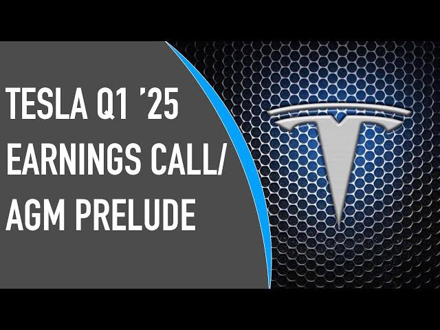 TESLA Q1 2025 REPORT AND AGM PRELUDE