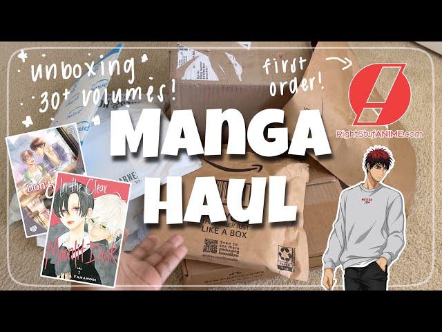 manga haul/unboxing- yu yu hakusho + rightstuf anime haul!