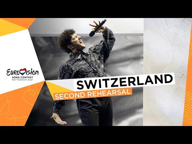 Gjon's Tears - Tout L'Univers - Second Rehearsal - Switzerland  - Eurovision 2021