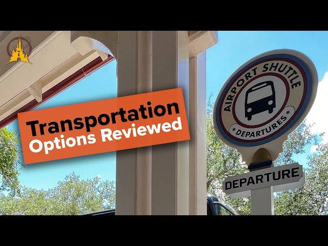 Comparing 6 ways to get from the Orlando Airport to Disney World