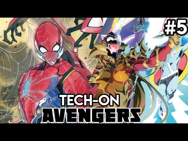 Avengers : Tech-on (2021) #5 | Kaiju Sized Scream Symbiote | Hindi | ComicHind