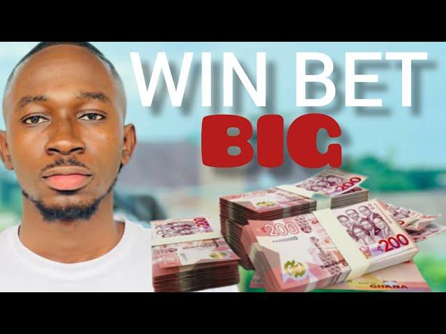 24yr Old Bet expert discloses tricks to win BIG- This is how he wins ₵213,000 and more often