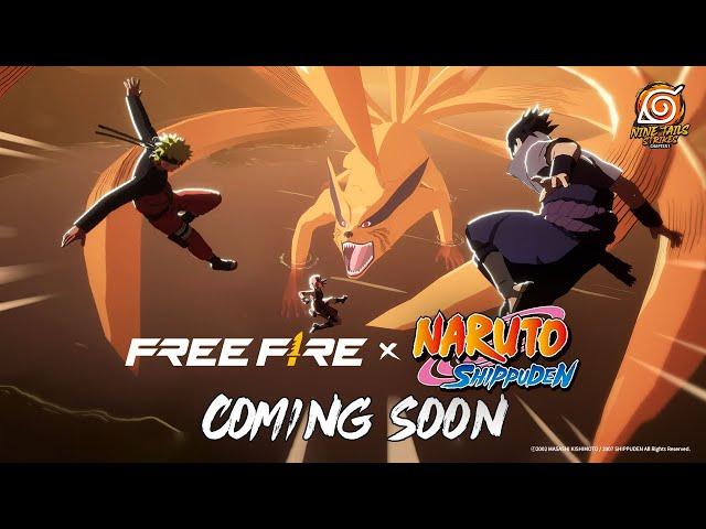 Free Fire x NARUTO SHIPPUDEN launches this January 2025!