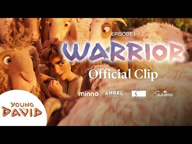 Young David, "Warrior" Episode Clip (1 of 5) - Minno & Angel Studios | Bible Stories for Kids